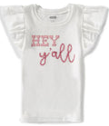 Y'all Western Glitter Tee