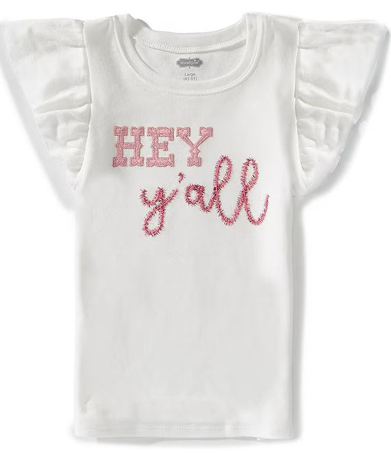 Y'all Western Glitter Tee
