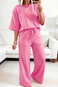 Lace Patchwork Two-Piece Set