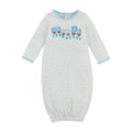 Train Applique Gown