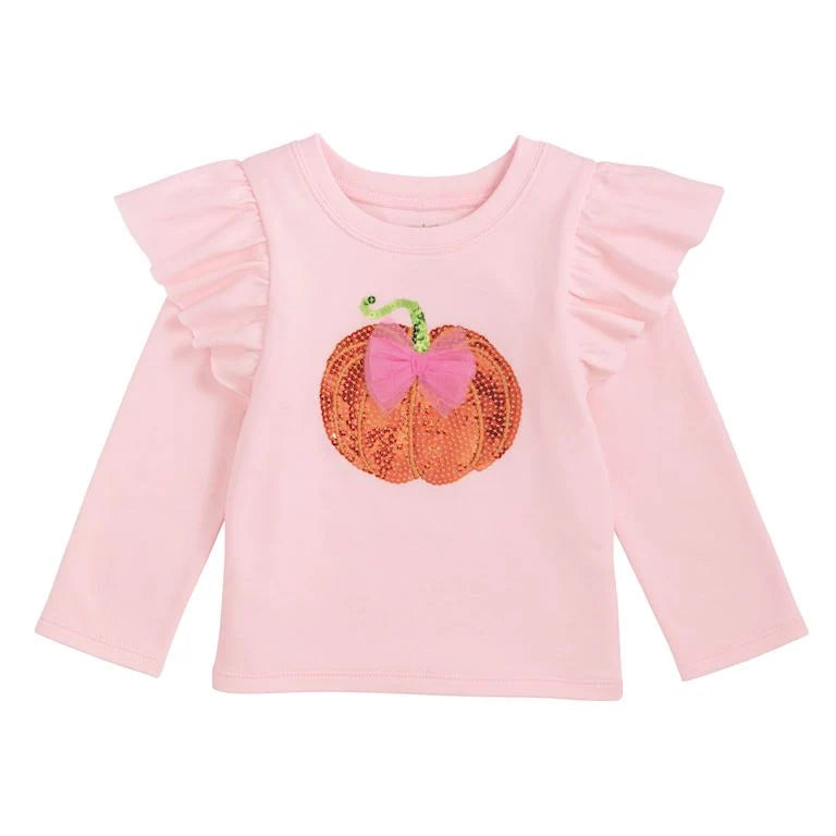 Sparkle Pumpkin TShirt Pink