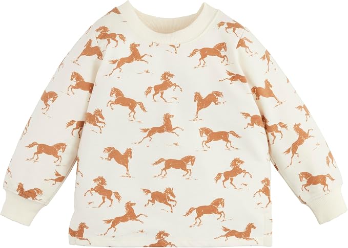 Horse Print Sweatshirt