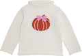 Bow Pumpkin Rollneck Sweater