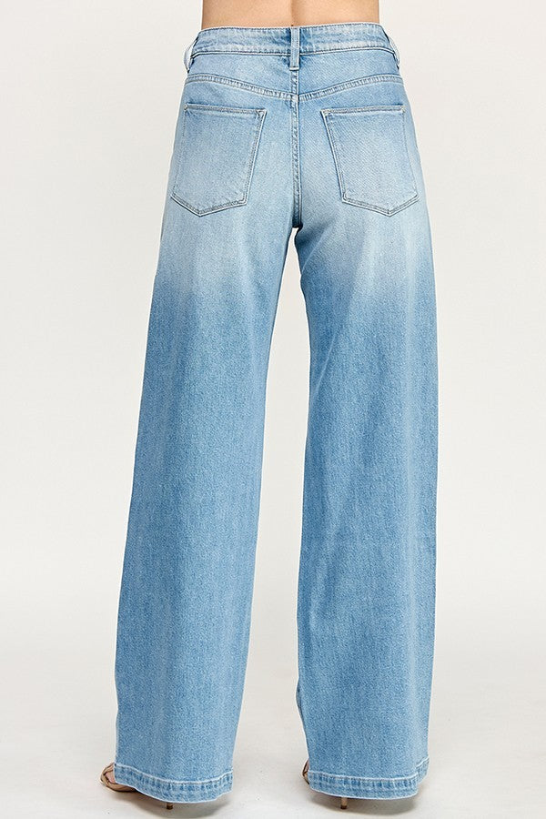 Petra High Rise Comfort Palazzo Jeans