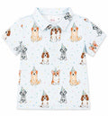 Boys Party Pup Shorty One-Piece/Polo
