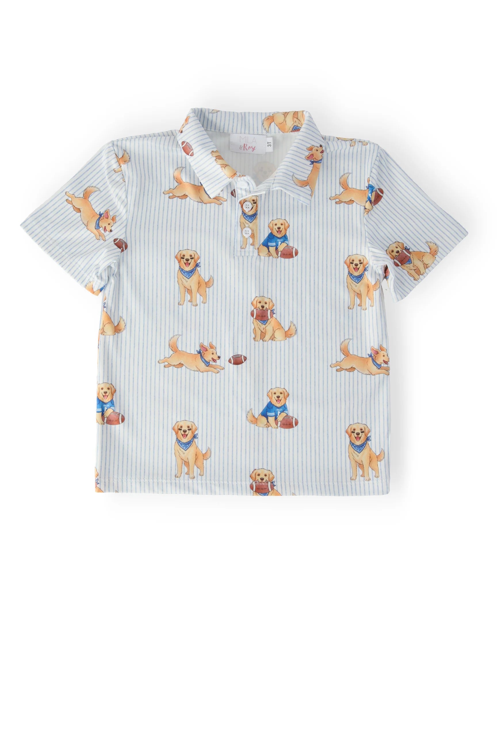 Boys Quarter - Bark S/S Polo