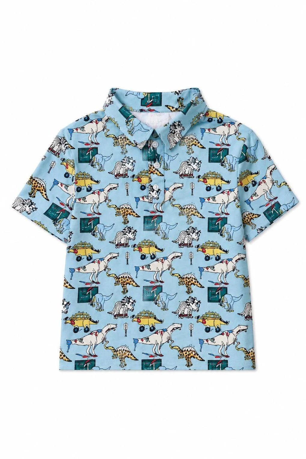 Boys Schoolyard Stomp S/S Polo