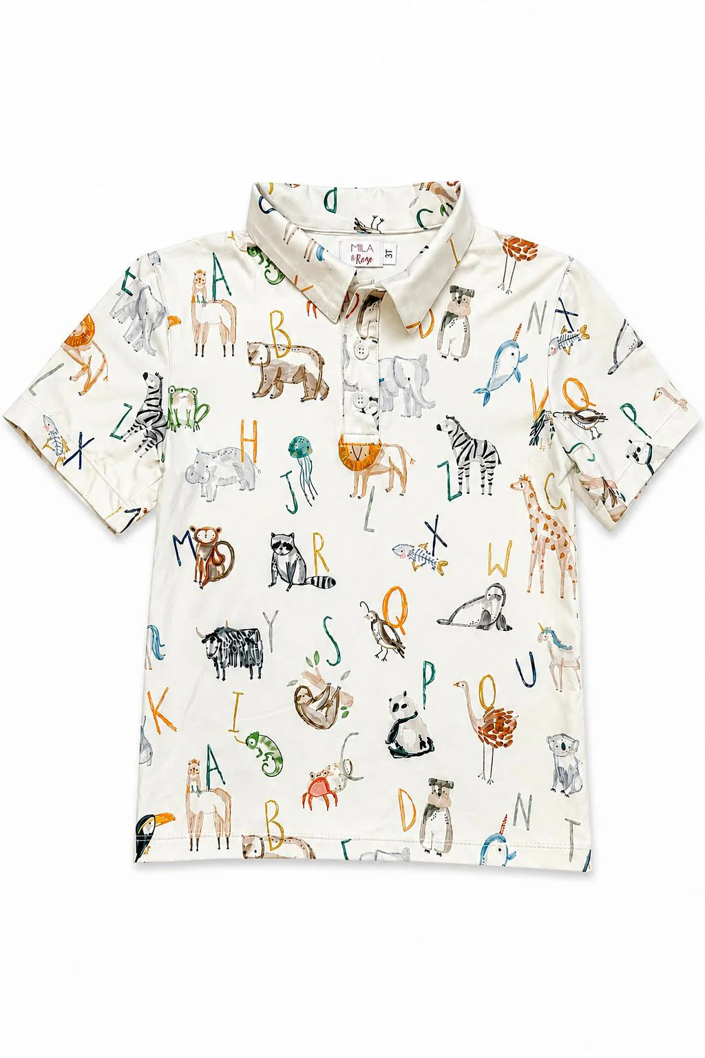 Boys ABCadventure S/S Polo