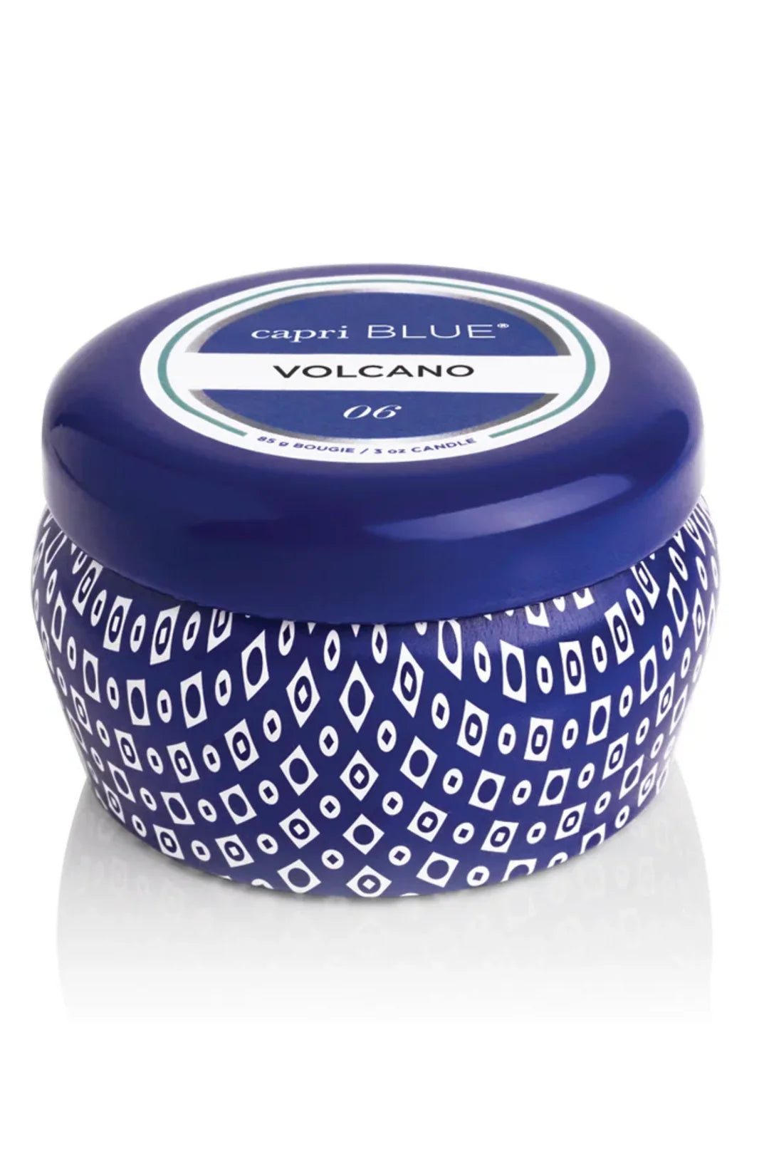 Volcano Blue Candle - Capri BLUE