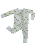 Goosies Zip Pajamas - Hydrangeas