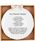 Family Recipe Plate