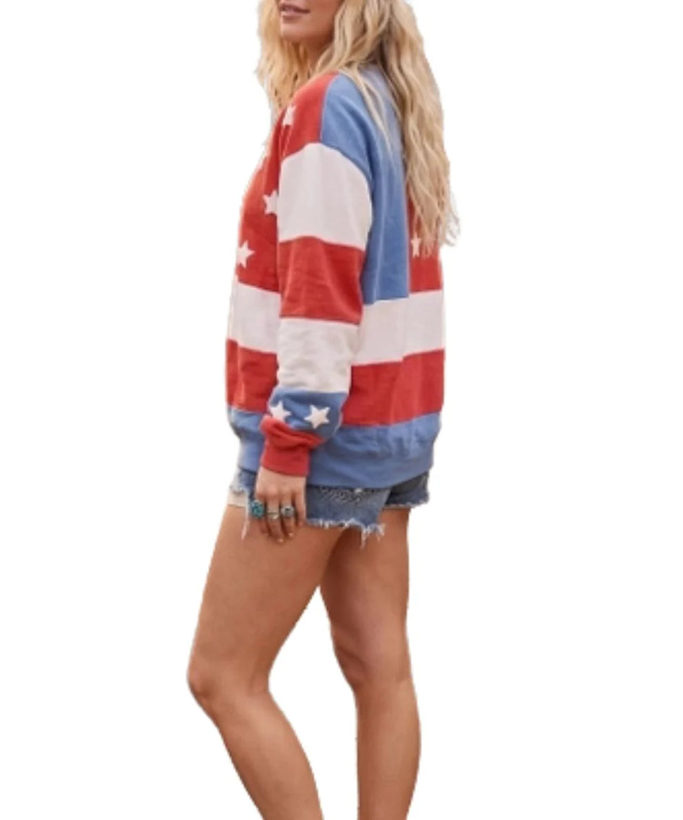 Sewn and Seen Americana Sweatshirt