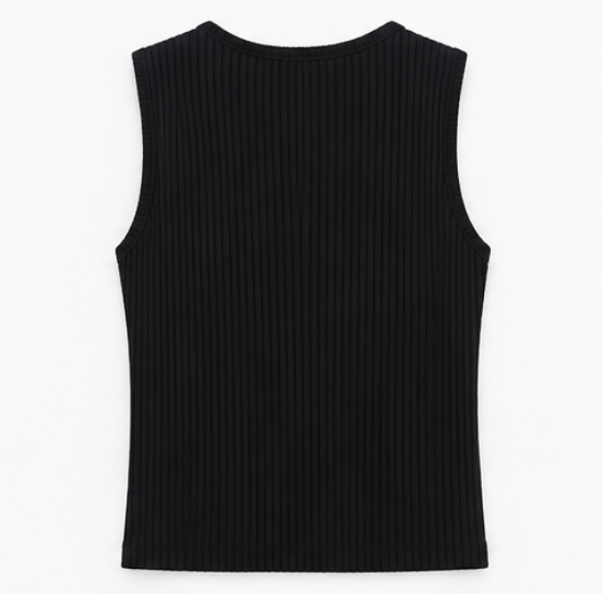 Bow Front Sleeveless Sweater
