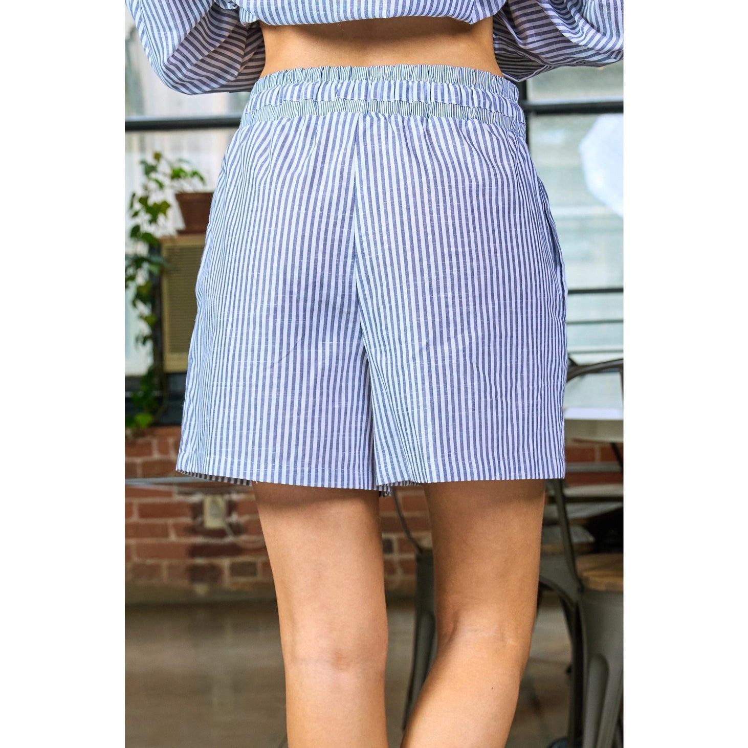 Short Set with Mix Match Boyfriend Shirts