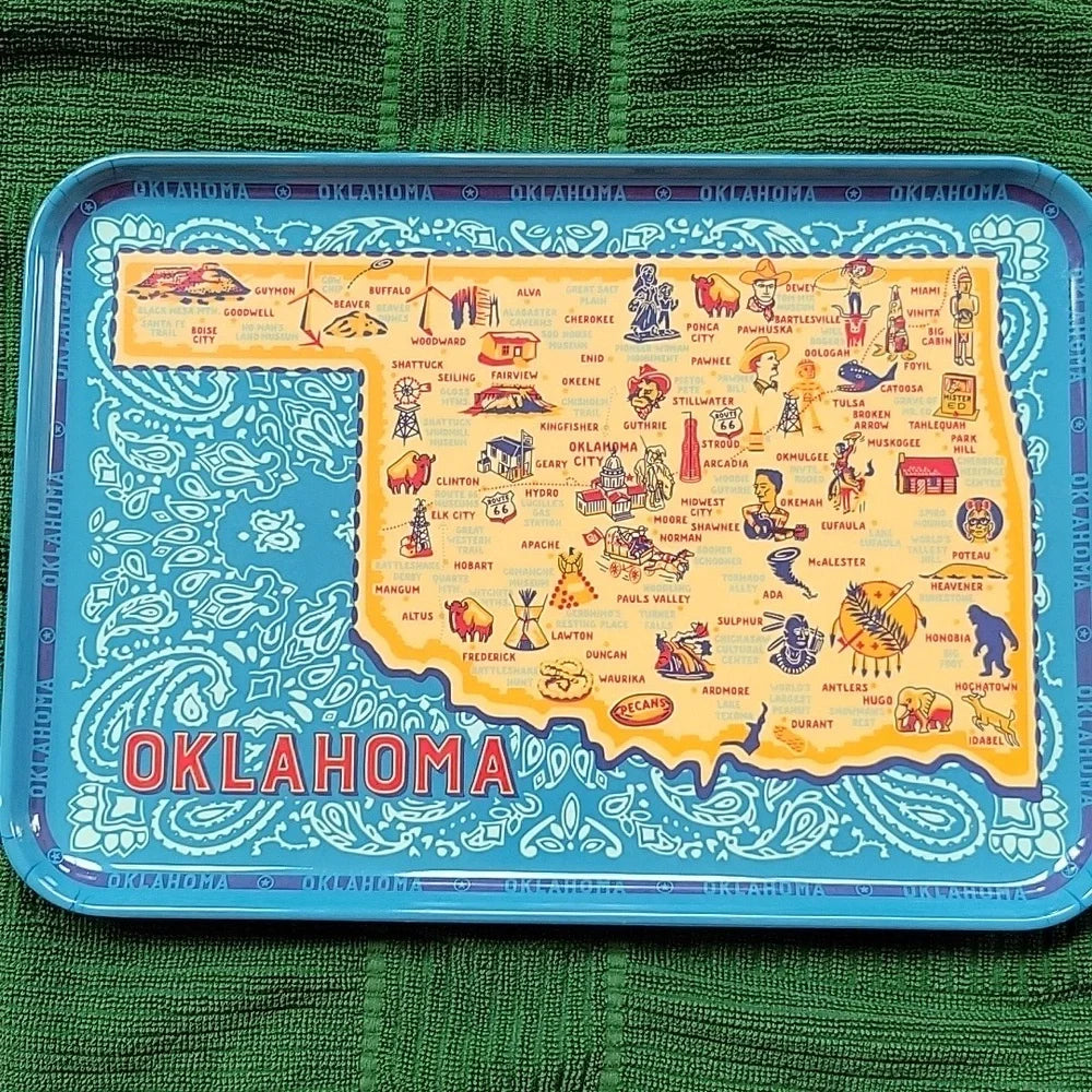 Oklahoma Melamine Tray