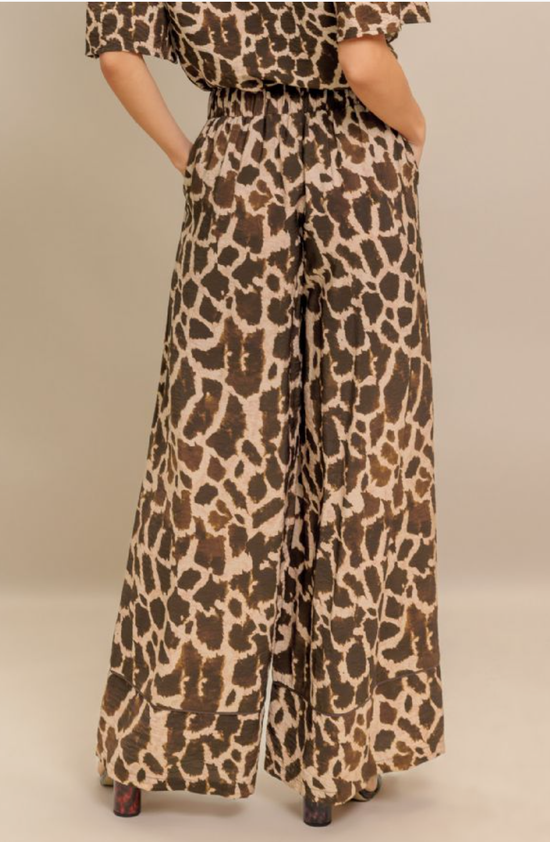 A Printed Woven Pant