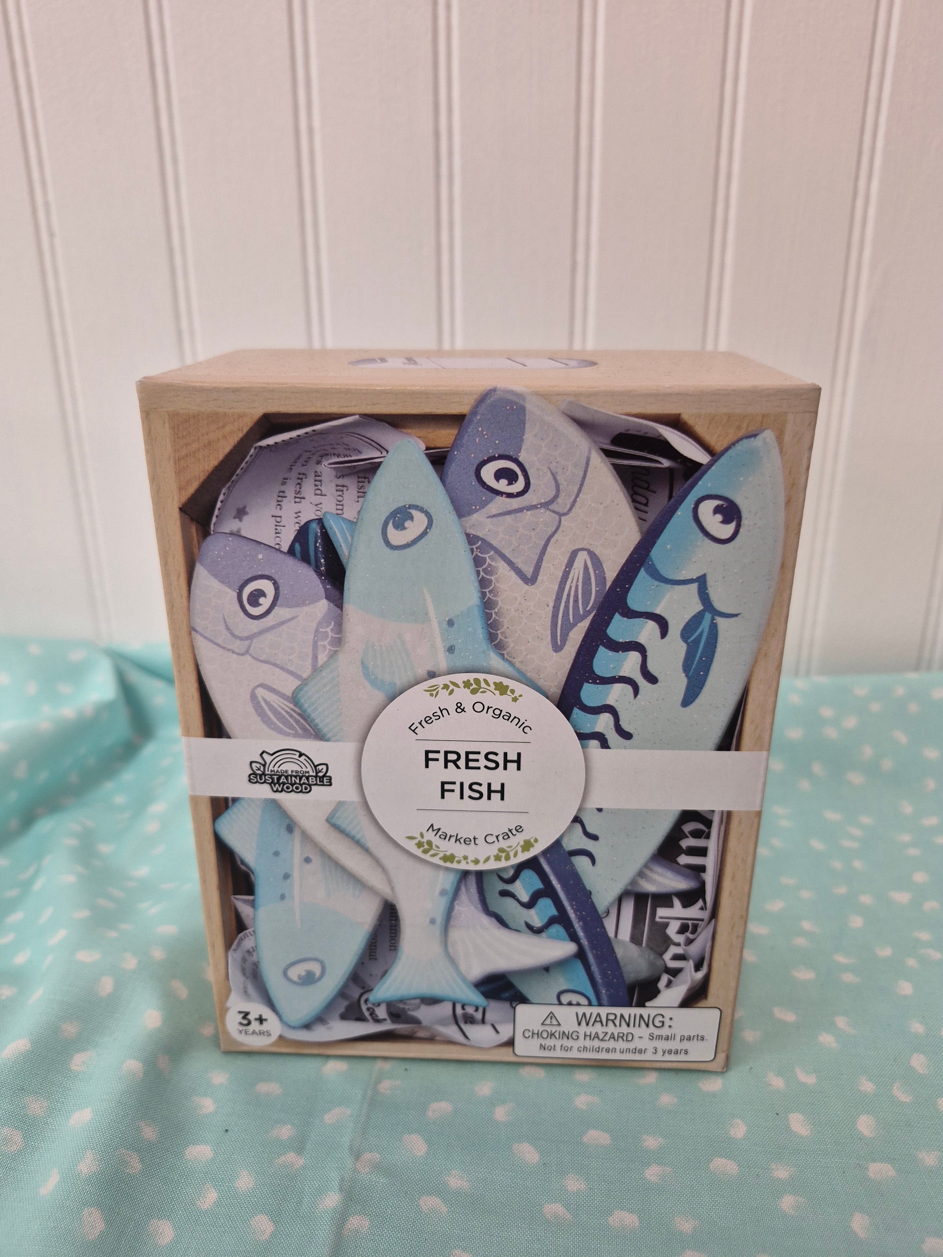 Fresh Fish Play Market Crate