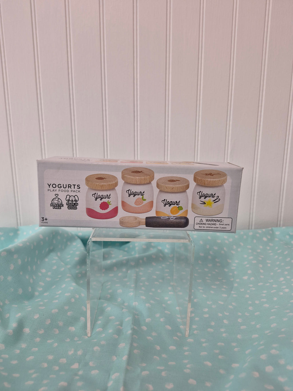 Yogurt Play Food Wooden Pack