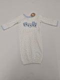 Train Applique Baby Gown