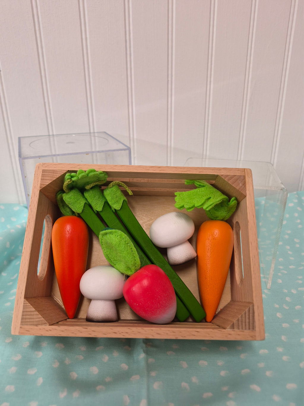 Harvest Veggie Wooden Play Set