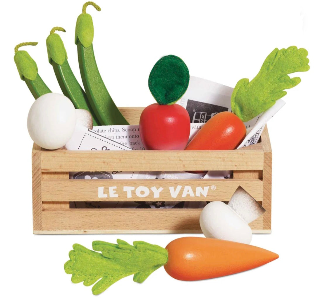 Harvest Veggie Wooden Play Set