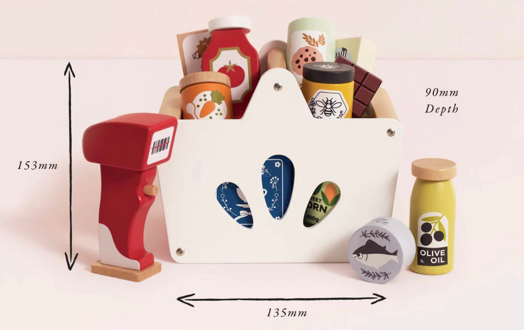 Wooden Groceries Playset