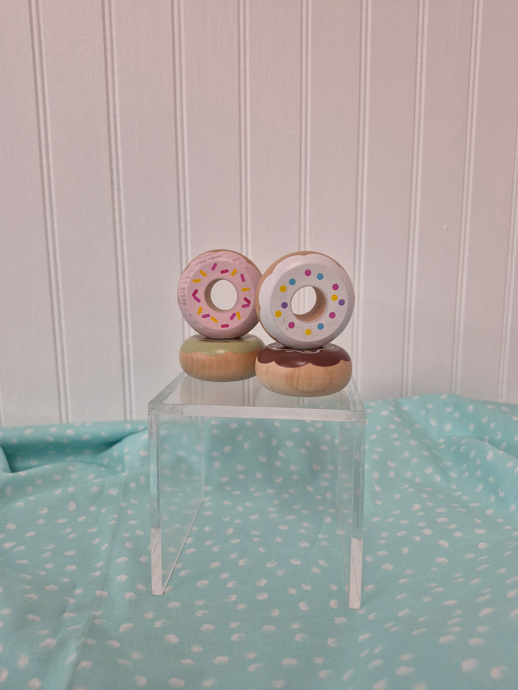 Wooden Donut Play Food