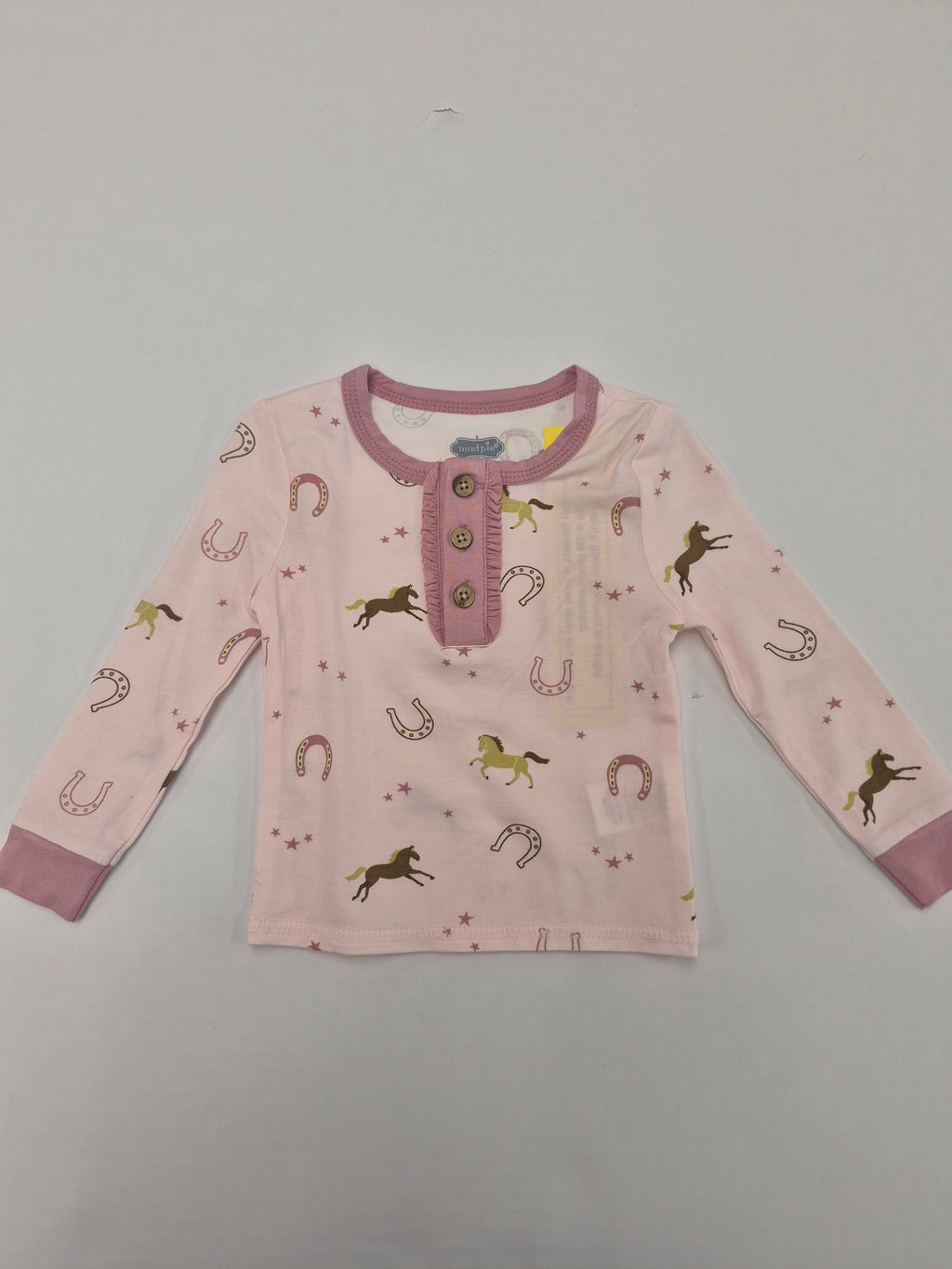 Pink Western PJ Set