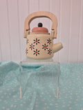 Vintage Wooden Play Kettle