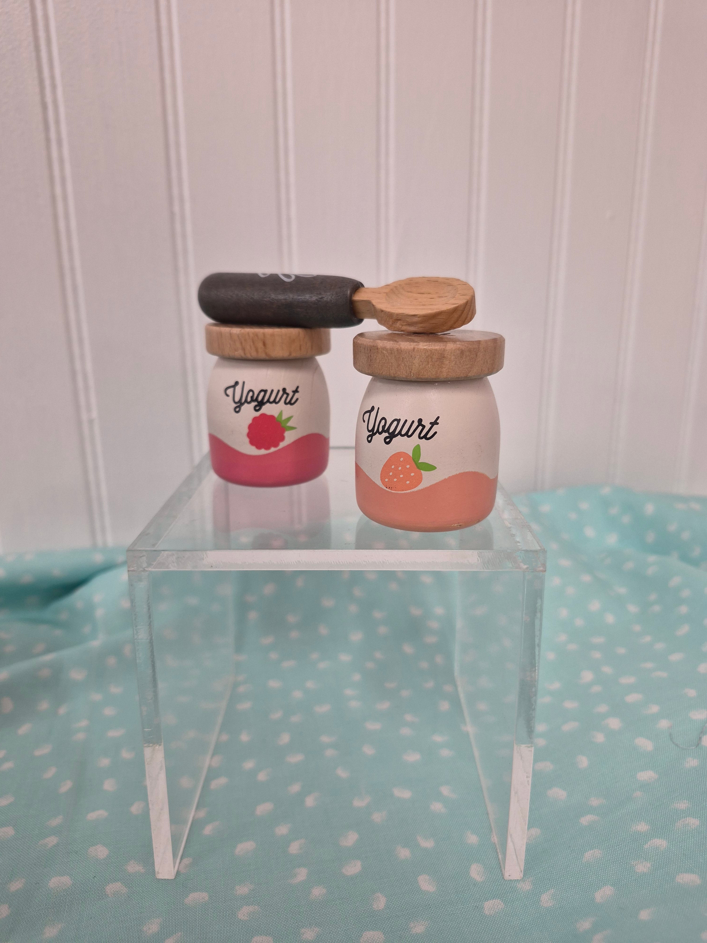 Yogurt Play Food Wooden Pack