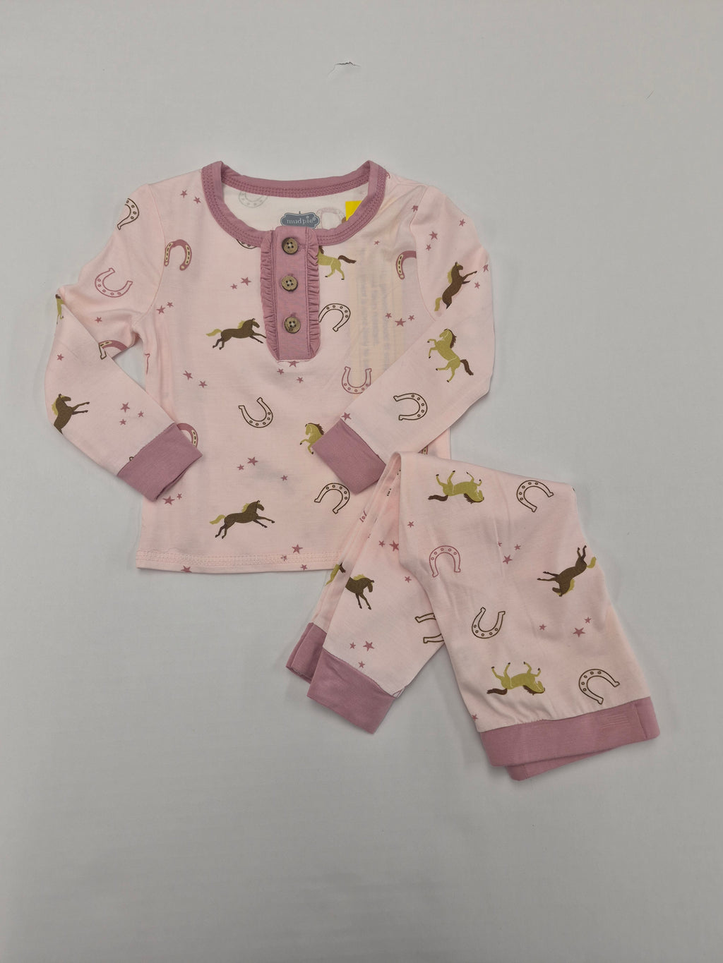Pink Western PJ Set