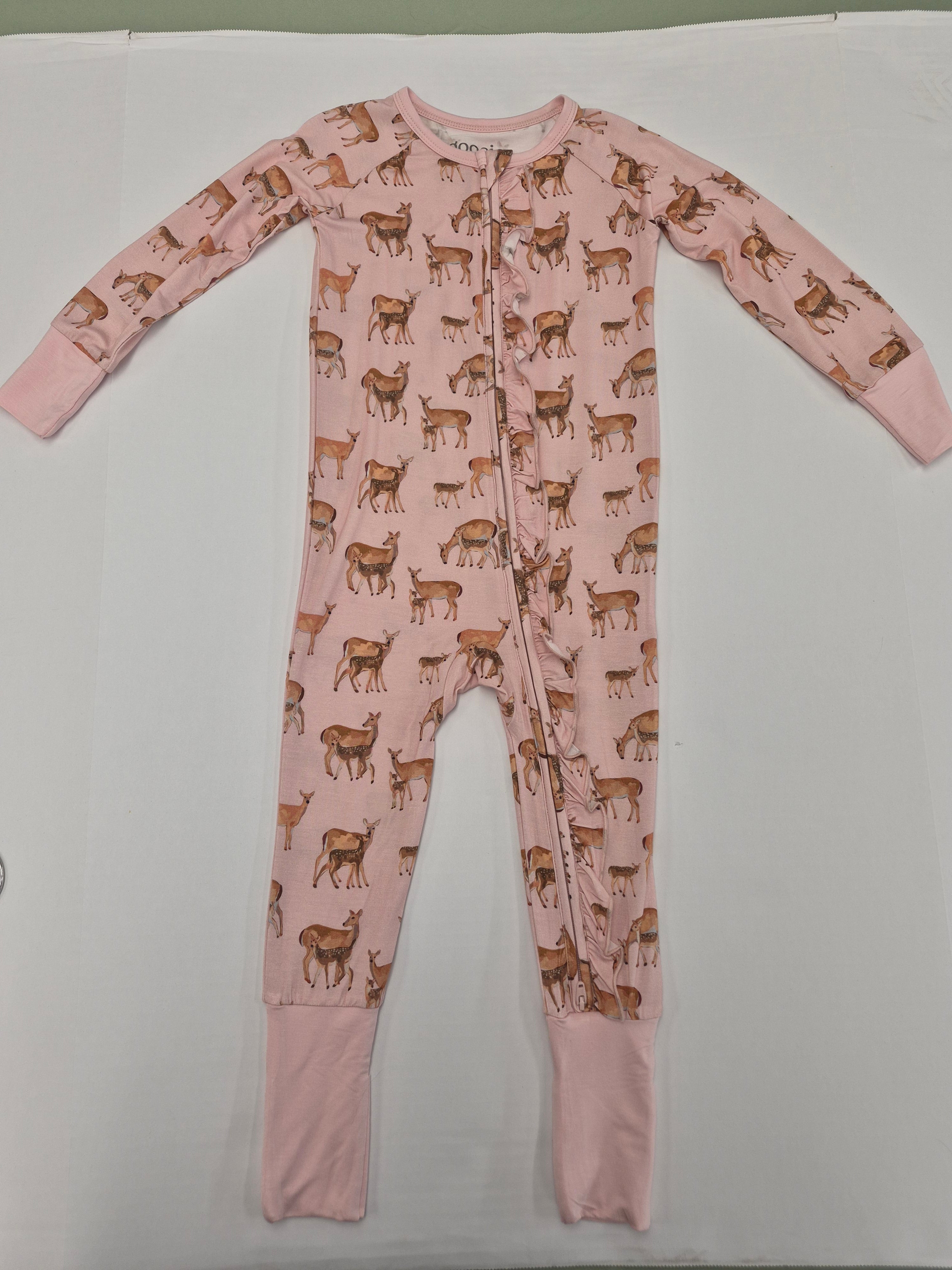 Zip Pajamas - Does & Fawns
