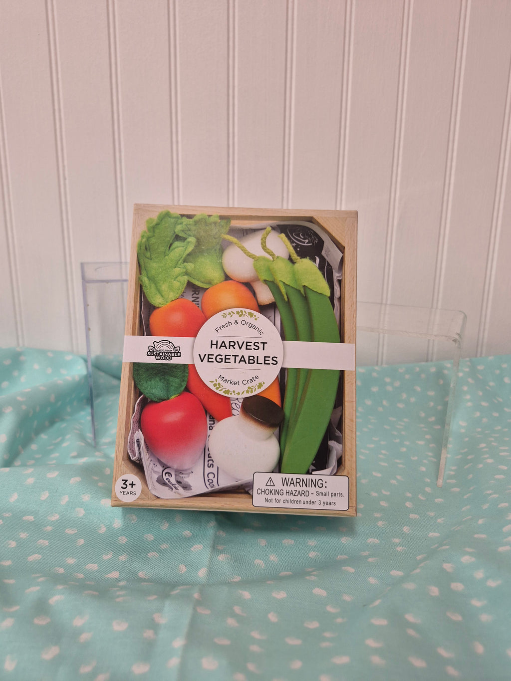 Harvest Veggie Wooden Play Set
